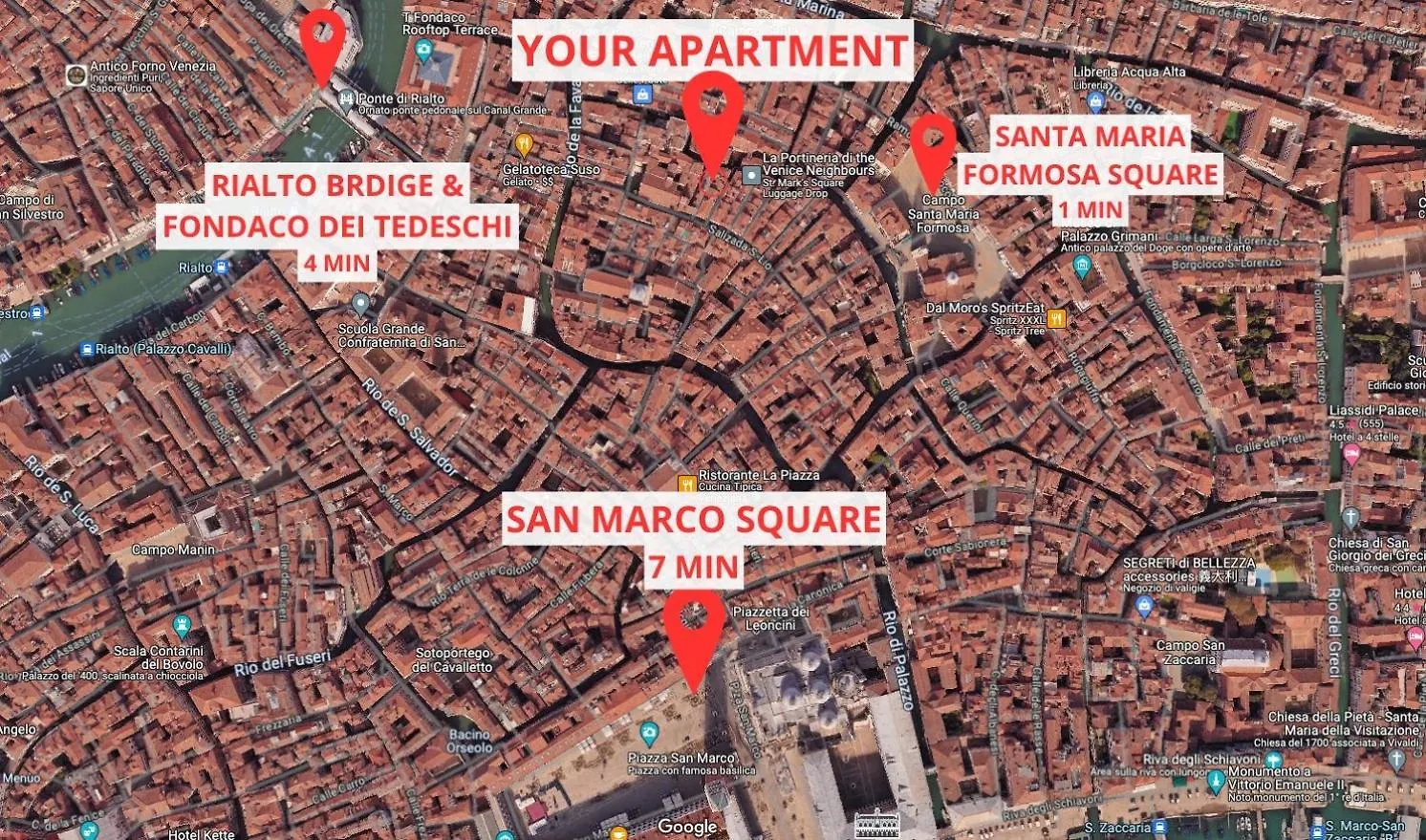 Apartment Rialto Bridge! Comodo Appartamento In Centro - 1 Venice